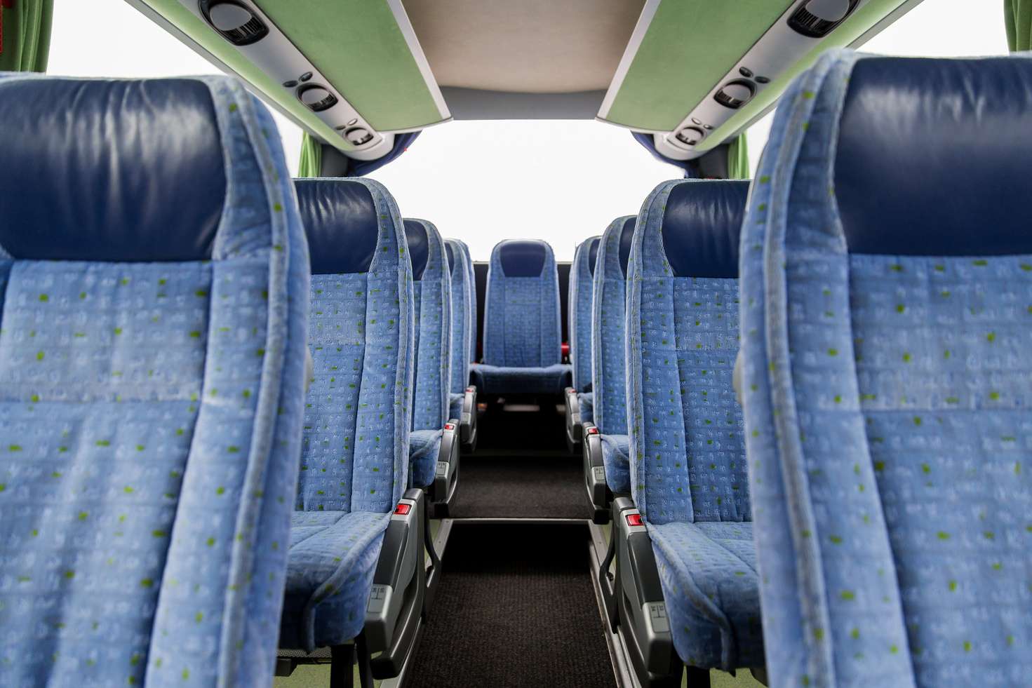 Travel Bus Interior and Seats